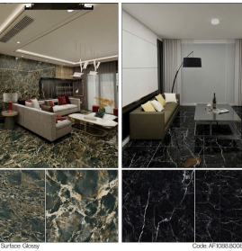 Gạch lát phòng khách biệt thự 2026: Xu hướng sang trọng và chuẩn phong thuỷ