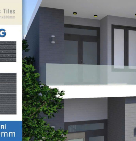 Gạch lát mặt tiền biệt thự – villa: Cách giới siêu giàu chọn vật liệu sang và bền năm 2026