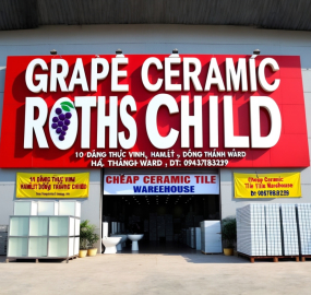 GẠCH MEN GIÁ RẺ TẠI TP. BÀ RỊA - CHUYÊN BÁN GIÁ SỈ, GIAO NHANH - GRAPE MN