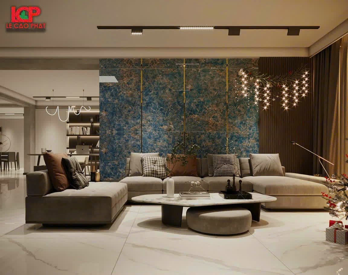 Gạch granite và marble dùng cho nhà bếp biệt thự 2026