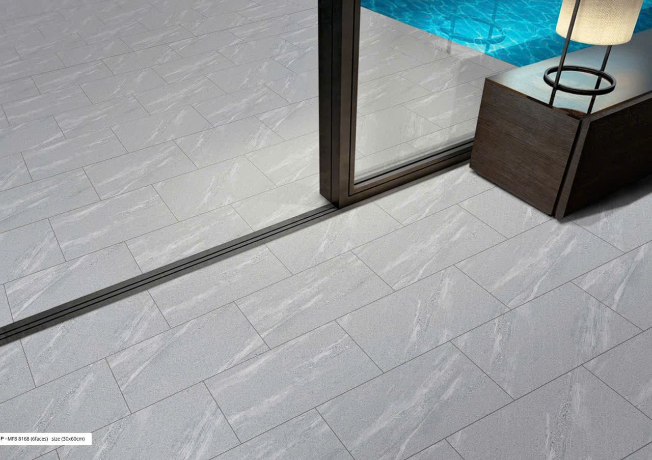 xu hướng gạch lát sân biệt thự ngoài trời