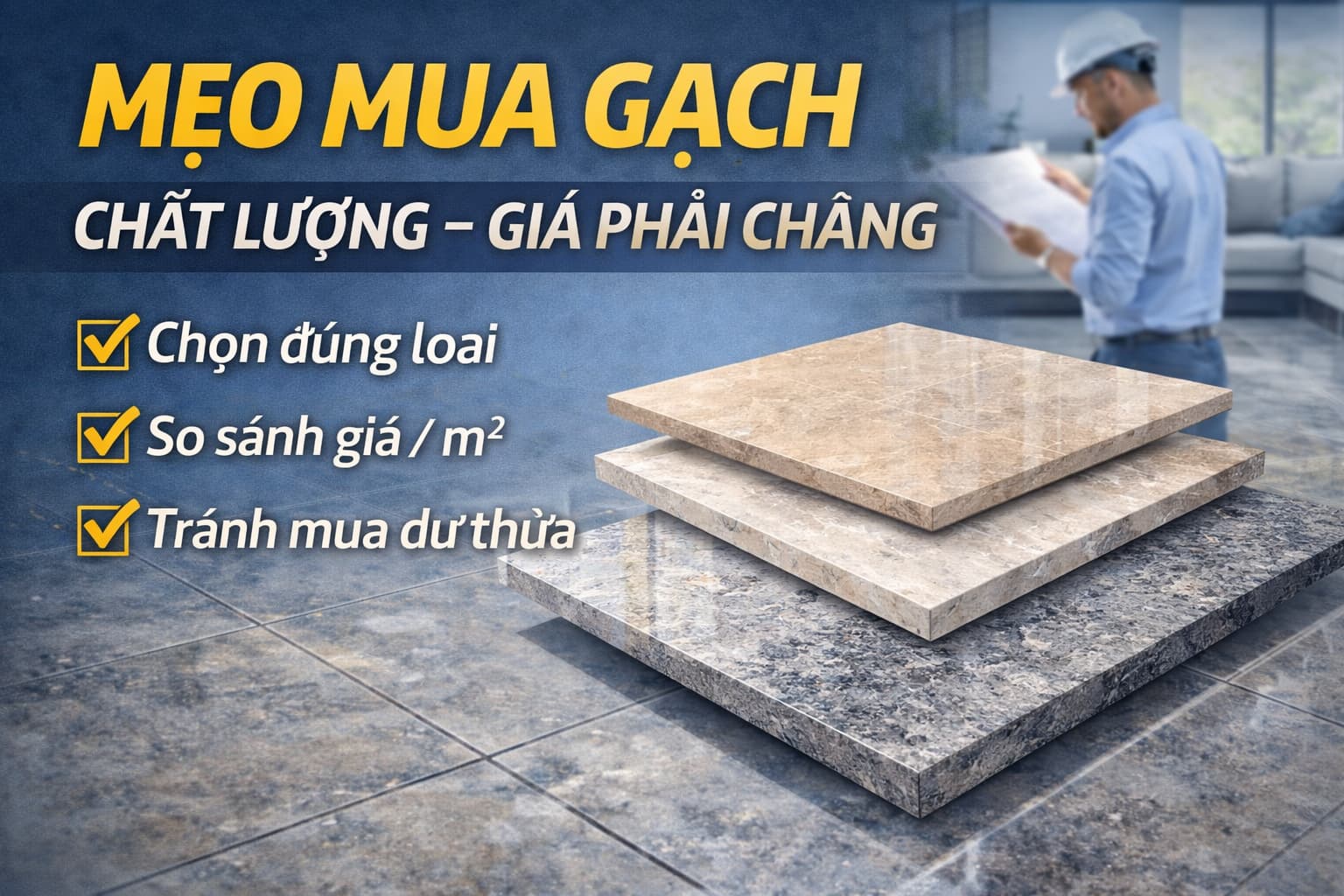 Mẹo Mua Gạch Chất Lượng Với Giá Phải Chăng Khi Xây Nhà